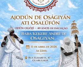 Convite da Festa de Oxalá - 2026